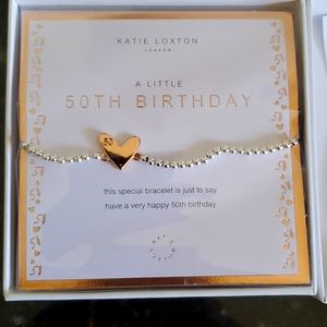 Katie Loxton bracelet for 50th birthday